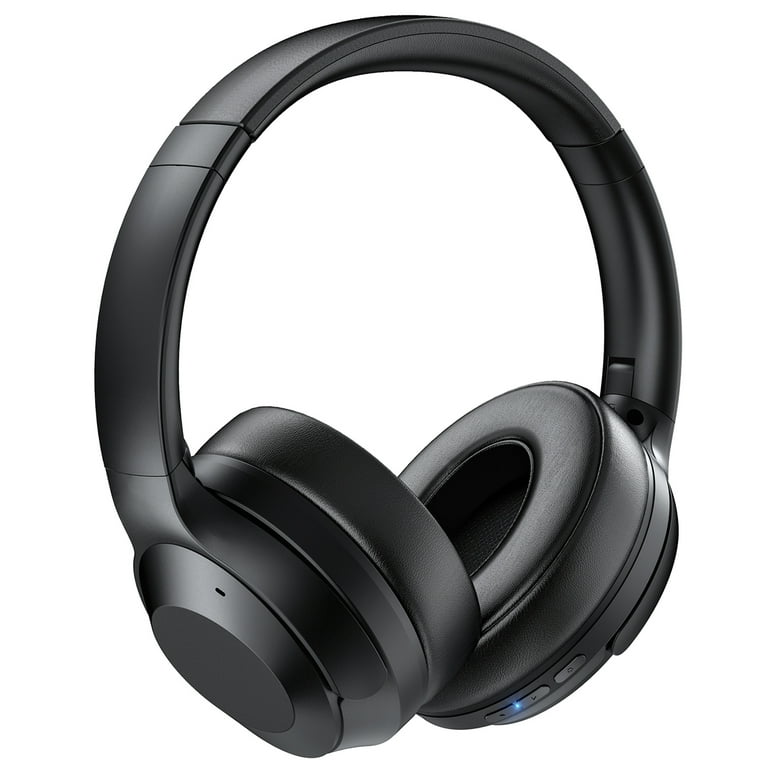 Wireless Over Ear Bluetooth Headphones Active Noise Cancelling HiFi Stereo Sound for Travel Work Laptop PC Cellphone
