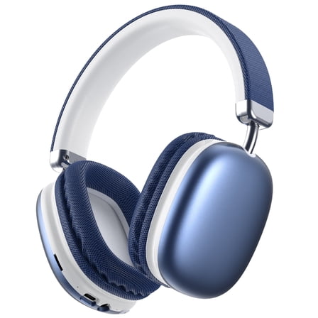 Wireless Bluetooth Headphones 5.1,40 Hrs Playtime Wireless Over-Ear Headphones,4 Mics ENC Noise Cancelling for Clear Calls, Lightweight Headset with Deep Bass Comfort fit for Travel Work