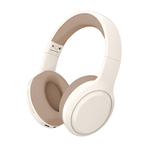 Wireless Over-Ear Headphones, Pro-Level Active Noise Cancellation, Transparency Mode, Personalized Spatial Audio, USB-C Charging, Bluetooth Headphones for iPhone,White
