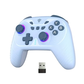 Wireless PC Controller with RGB, Hall Effect Joystick & Triggers, Vibration, for Windows/Android/Switch/Steam