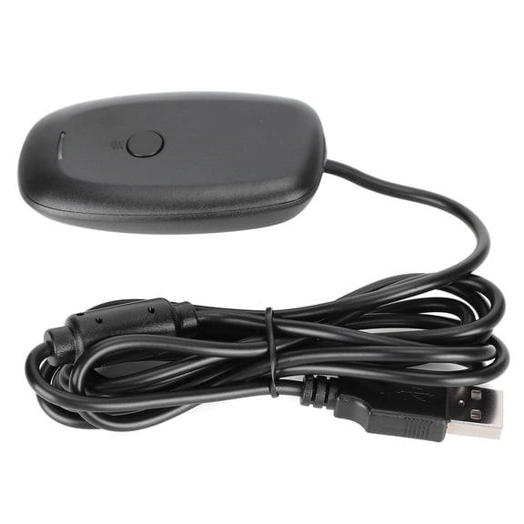 Wireless PC Gaming Controller Receiver Adapter for Microsoft Xbox 360 - Black
