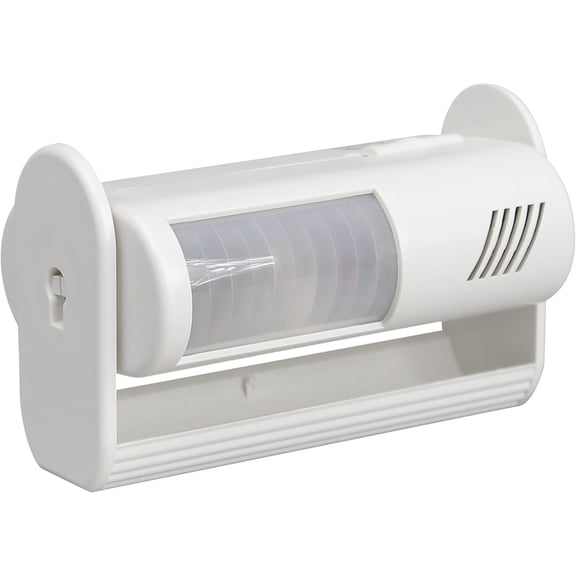 Wireless PIR Motion Sensor Alarm, 26 Ft Detection Range, 80dB Alert or Chime