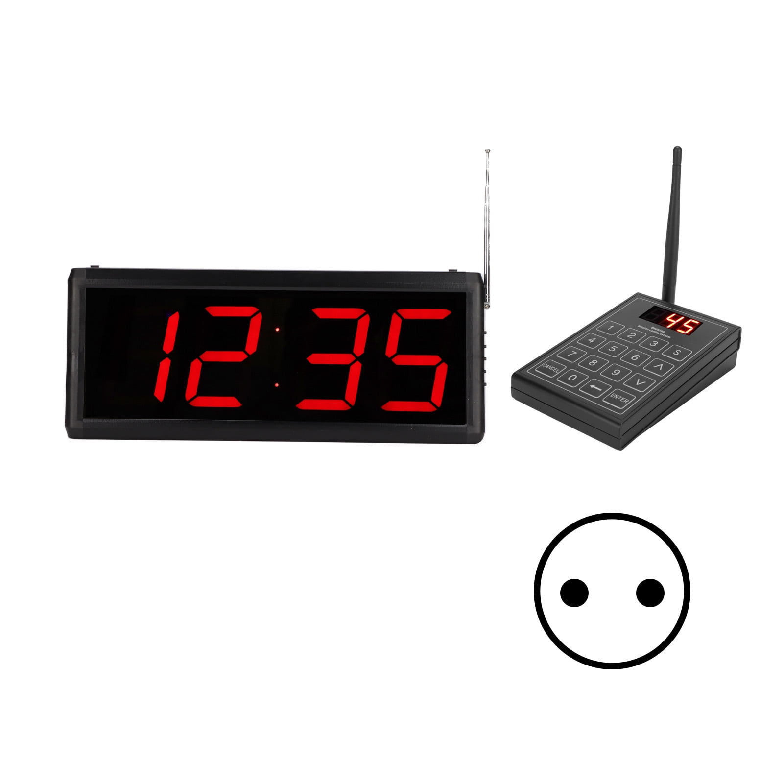 Wireless Pager System 5 Modes High Definition English Language