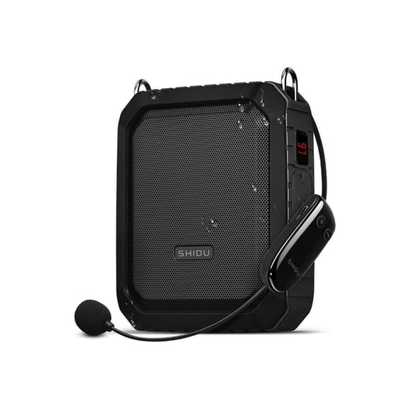 Wireless Personal Voice Amplifier with Portable Microphone Headset, 18W Rechargeable Microphone Speaker, Waterproof |Dustproof |Dropproof Bluetooth PA System for Teachers Coaches ect