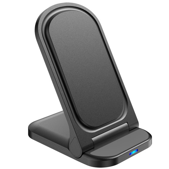 Wireless Phone Induction Stand Charging 15W Overheating Prevention Foldable Design LED Charging Cooling Protective