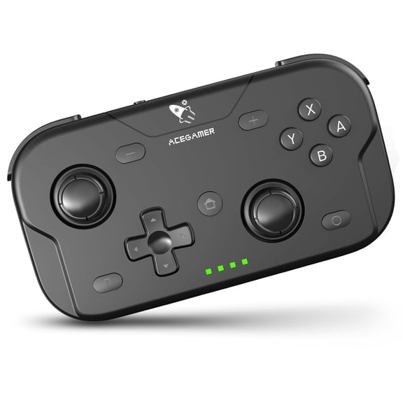 Wireless Pocket Controller for Switch/Switch 2/Android/iOS/PC/Steam Deck/Phone,1000Hz Polling Rate, Bluetooth with Lift-and-Lock Joysticks/6-Axis Gyroscope/Turbo/Vibration ()
