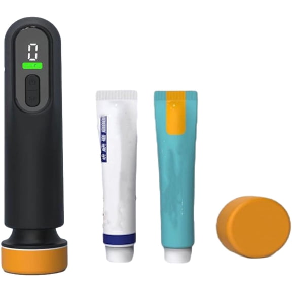 Wireless Polishing Machine for Car Scratch Repair, 12000RPM Car Waxing & Polishing Tool, Cordless Rotary Buffer for Paint Scratches, Windshield Oil Film Removal, Rechargeable Buffer Polisher (A)