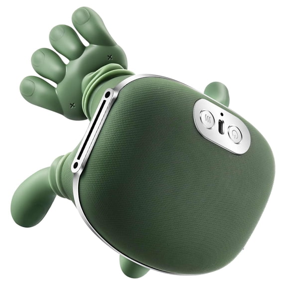 Wireless Portable 4D Neck & Shoulder Massager, 2026 Upgraded Heated Massage with Finger Traction for Deep Tissue Pain Relief