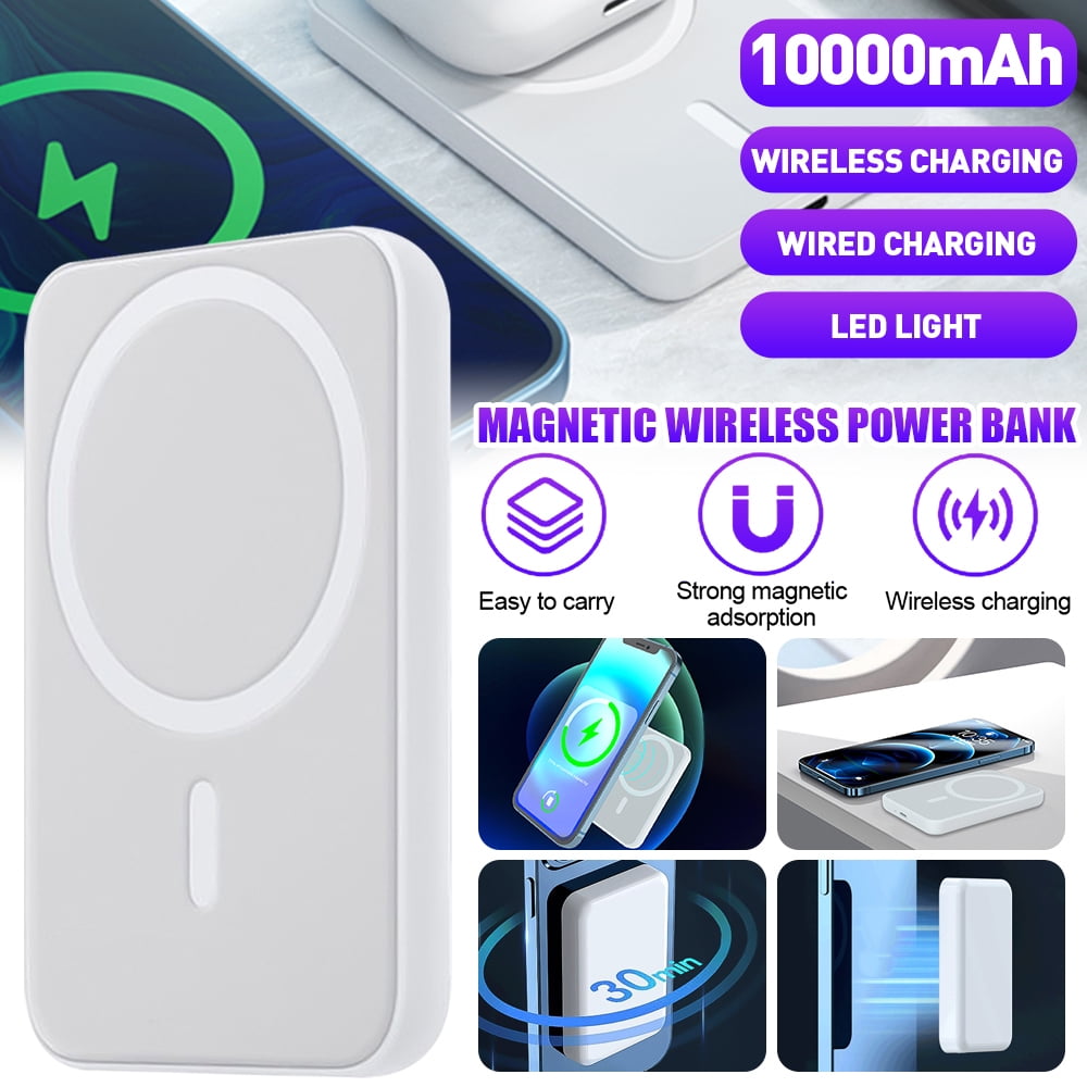 Wireless Magnetic Charger And Power Bank For iPhone 12