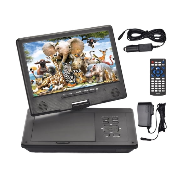 Wireless Portable DVD Player, High-Definition ABS HD Video Disc Player Kit for Travel Anywhere