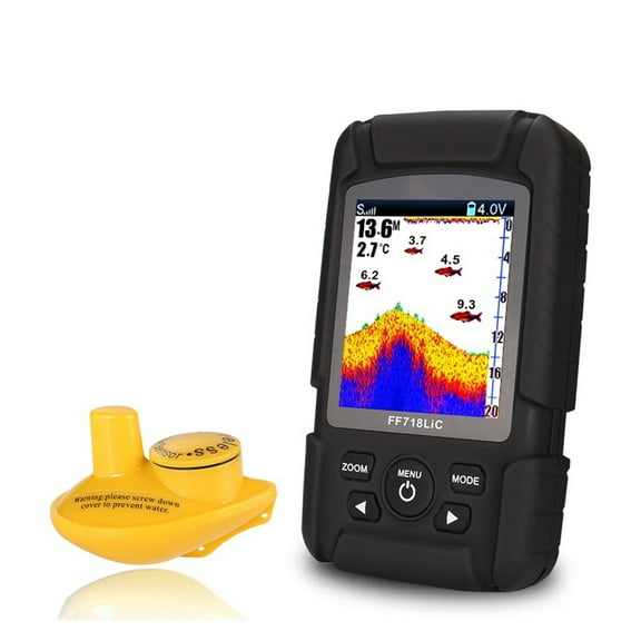 Wireless Portable Fish Finder 45M/147Feet Sonar Depth Waterproof Fishfinder Ocean River Lake ,Built to Last