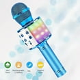 thumbnail image 1 of Wireless Portable Handheld Microphone, Blue, 1 of 6