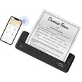 thumbnail image 1 of Wireless Portable Printer - Bluetooth Thermal Printer for Travel, Mobile Office, School, Home Compatible with iOS Android,Black, 1 of 6