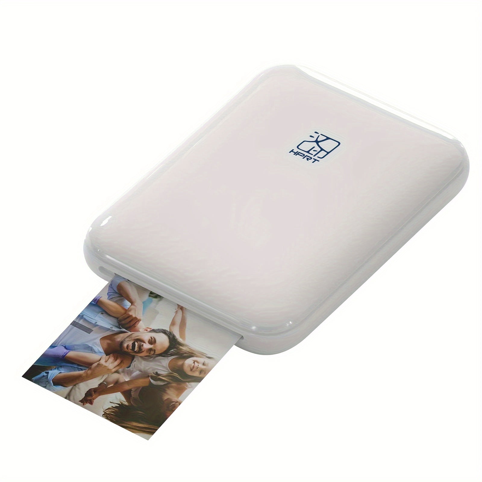 Wireless Portable ZINK Photo Printer for iOS Android - Mini Mobile Phone Printer with High Definition Color Reproduction (Includes 5 Free Sheets)