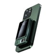 thumbnail image 1 of Wireless Power Bank, 5000mAh 22.5W Portable Charger with LED Power Display, 2 in 1 Magnetic Portable Power Bank Fast Charging, Suitable for Outdoor Travel Backup Small Phone Charger, Green, 1 of 8