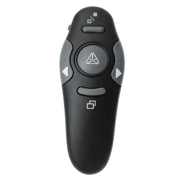 Wireless Presentation Clicker , PowerPoint Remote Control with Slide Advancer, Compatible with Mac/Windows/Linux, Works for Google Slides, PPT & Keynote, USB Receiver Included