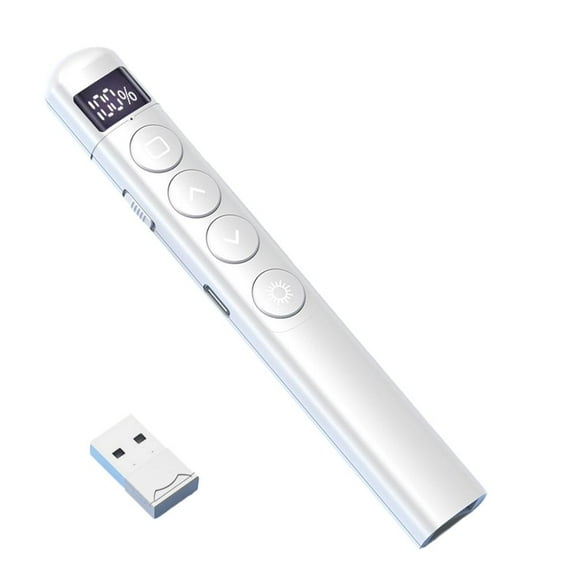 Wireless Presenter Laser-Pointer PPT Remote Control Pen Powerpoint Pr Fast V0U4