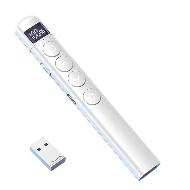Wireless Presenter Laser-Pointer PPT Remote Control Pen Powerpoint Presentation∧ F2A0