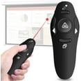 thumbnail image 1 of Wireless Presenter Presentation Clicker with Red Laser Pointer, 2.4GHz RF Wireless Presentation Remote PPT Clicker for Powerpointer Works for Windows/MAC/Linux, 1 of 7
