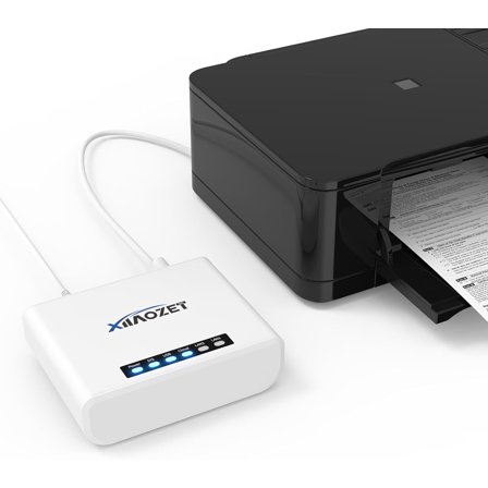 Wireless Print Server Share Printer to Multiple Computers USB2.0 WiFi Ethernet Adapter LK100W