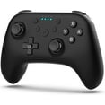 thumbnail image 1 of Wireless Pro Controller Compatible with Switch,Switch Lite, Premium Joypad for Video Games, 3 Levels of Turbo Speed, Adjustable Vibration Intensity (Black), 1 of 13