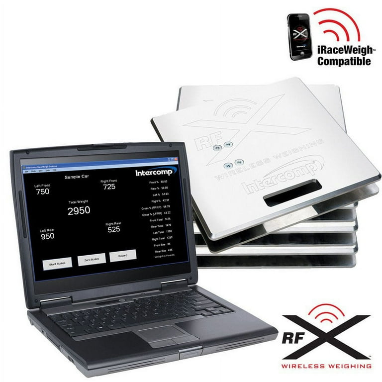 Intercomp Wireless Pro Scale SW787 with Billet Pads Intercomp Wireless Pro Scale SW787 with Billet Pads