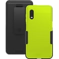 thumbnail image 1 of Wireless ProTech Case with Clip Compatible with Samsung Galaxy XCover Pro Phone Model SM-G715. Heavy Duty Rotating Belt Clip Holster and Durable Flexible Protective Case Combo (Lime Green), 1 of 1