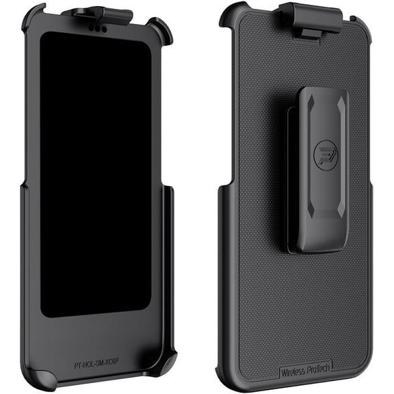 Wireless ProTech Case Compatible with Samsung Galaxy XCover6 Pro (SM-G736), Belt Clip Holster with Secure Latch