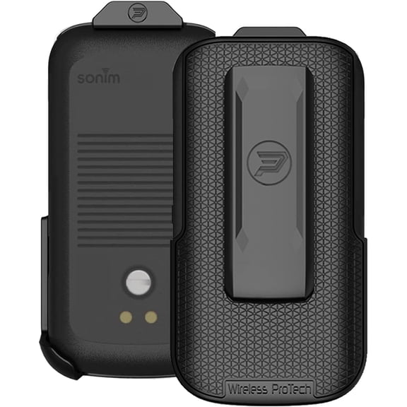 Wireless ProTech Case Compatible with Sonim XP3 Plus (XP3900) Phone. Secure fit, Lightweight Holster with Quick Release Latch and Swivel Belt Clip