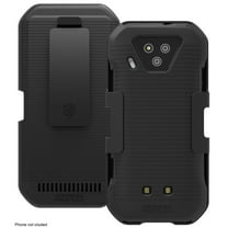 Wireless ProTech Shell Case and Holster Combo for Kyocera DuraForce Ultra 5G E7110. Slim Protective Hard Shell Case with Heavy-Duty Belt Clip Holster