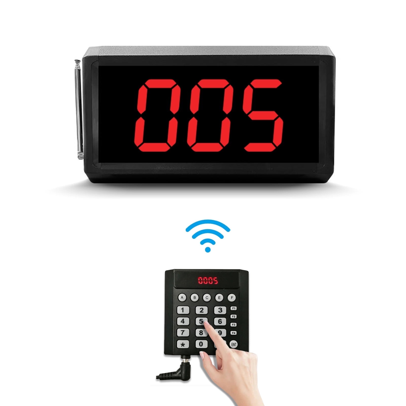 Take A Number Ticket Dispenser Take A Number Queue System - Digital ...
