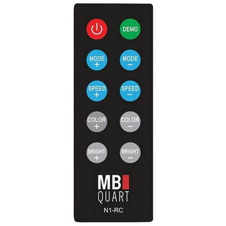 Wireless RF LED Remote For Select MB Quart Marine and Power Sports Speakers - Black