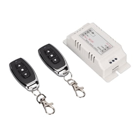 Wireless RF Relay Remote Control Switch DC 12V 433MHz Universal Smart Motor Controller Transmitter Receiver Kit for Garage Door Gate LED Lights (6.0 in / 15.2 cm)