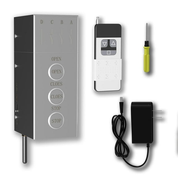 Wireless RF Remote Control System Fit for 3-Button Station Commercial Overhead Doors