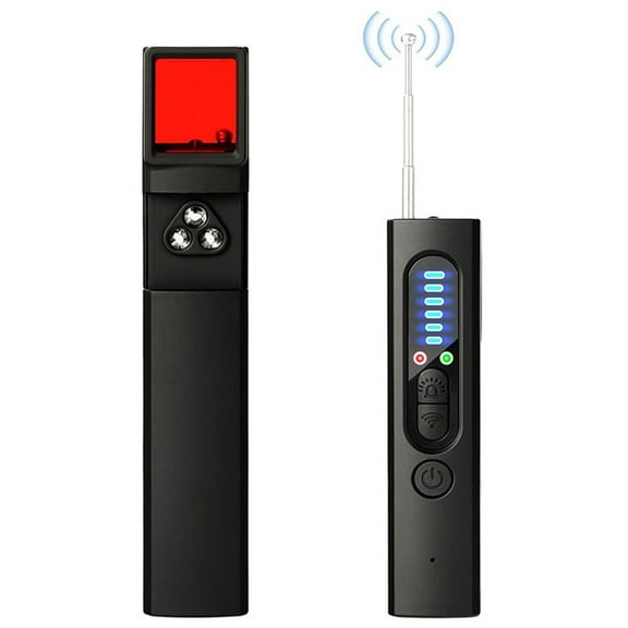 Wireless RF Signal Detector For Camera And GPS, 1MHz-6.5GHz Anti-Spy Device With Infrared Scanner, Adjustable Sensitivity Sweeper For Home Office Travel Security