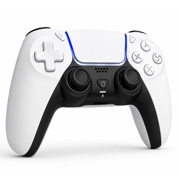 Wireless RGB Controller Compatible with P5/P5 Pro/P5 Slim with Dual Vibration & Six-Axis Sensor