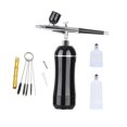 Wireless Rechangable Compressor Kit with Dual Action Airbrush Spray Gun