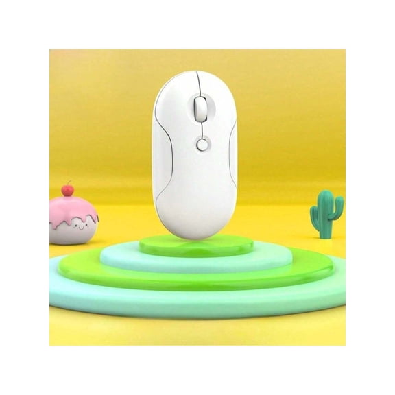 ..Wireless Rechargeable Bluetooth Dual - Mode Silent Mouse: The Ultimate Office Productivity Enhancer..