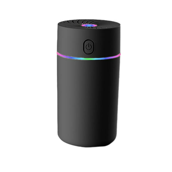 Wireless Rechargeable Car Humidifier And Aromatherapy Diffuser,Mini Portable Cool Mist USB Home And Vehicle Air Humidifier With LED Lights,Low Noise Operation And 360-Degree Moisture Coverage