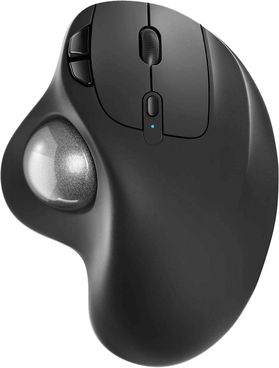 Wireless Rechargeable Trackball Mouse with Ergonomic Thumb Control ...