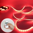 thumbnail image 1 of Wireless Red LED Strip Kit Boat Marine Deck Interior Lighting 16.4 FT Waterproof, 1 of 8