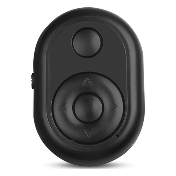 Wireless Remote Control BT Remote Shutter Page Turner 10M Effective Compatible with iOS/ Android Smartphones Tablets