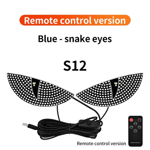 Wireless Remote Control Led Light for Car Windshield Ambient Lights Flashing-