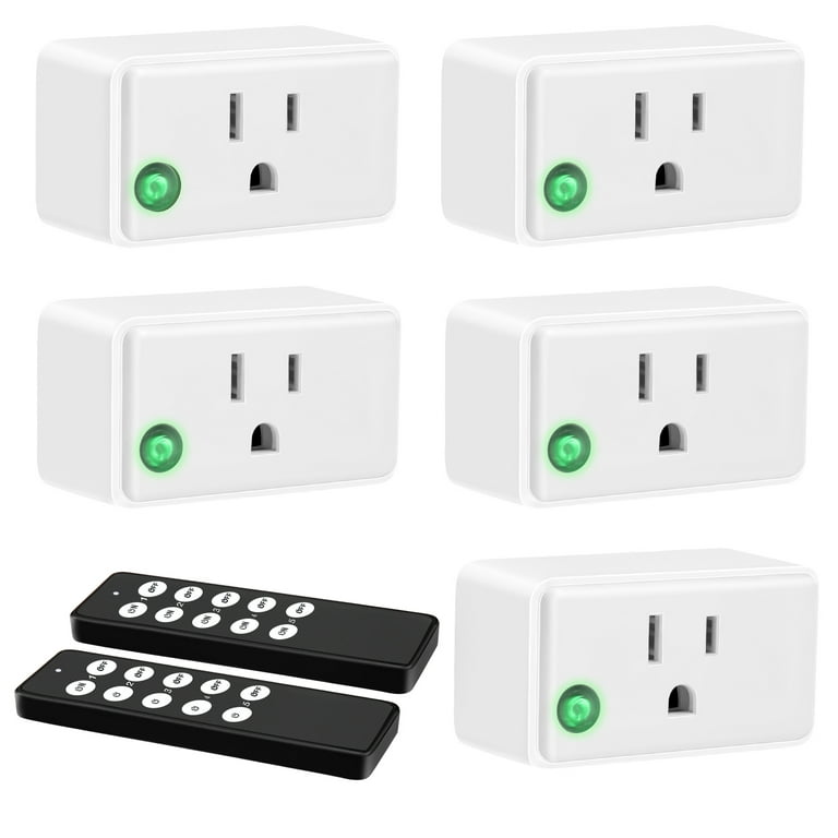 Wireless Remote Control Outlet Plug, Remote Light Switch Kit for
