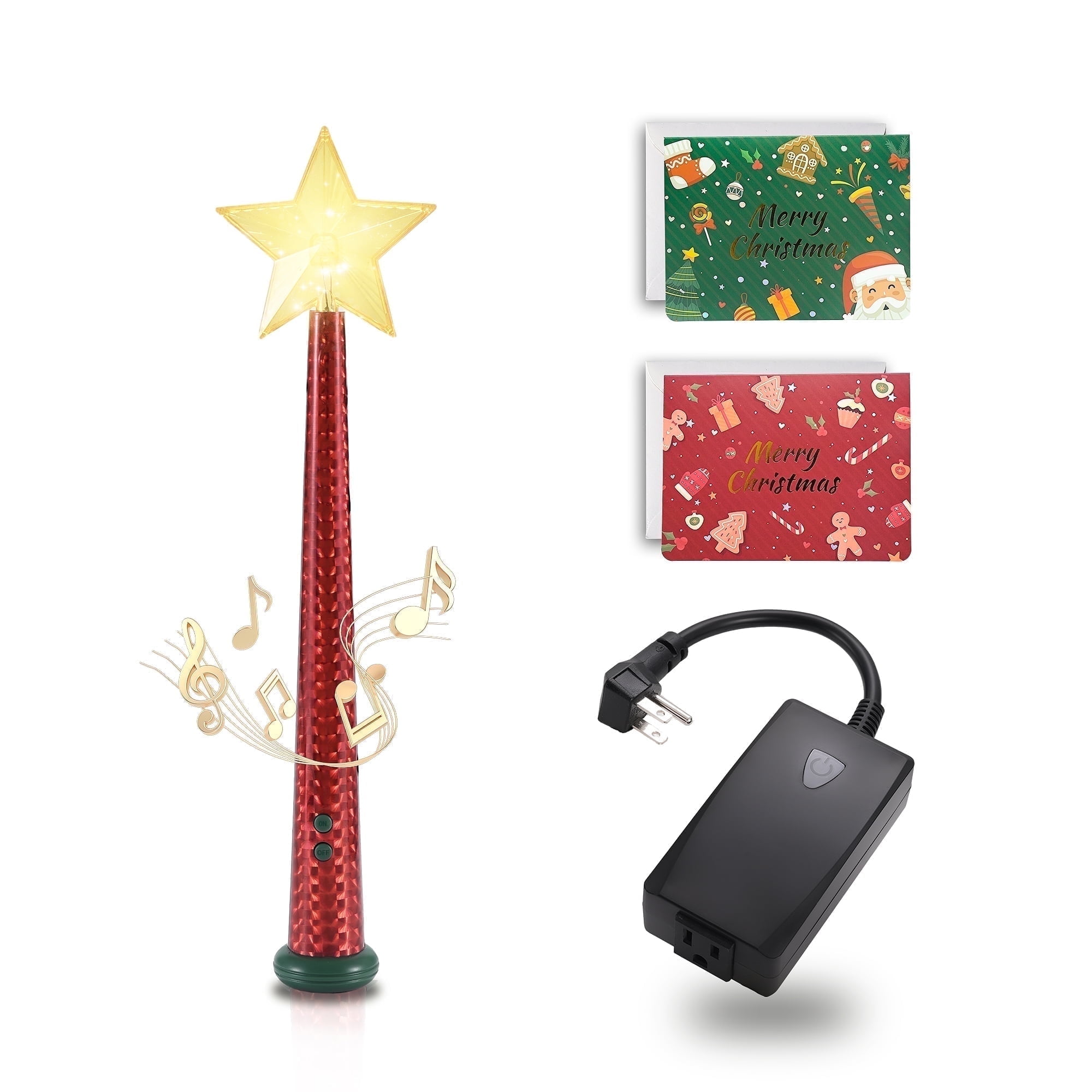 Wireless tree store lighting switch