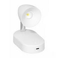 thumbnail image 1 of Wireless Remote Control Rechargeable Spotlight, No-Drill Self-Adhesive Induction Light, Wiring-Free Wall Lamp for Home Entrance Background Bedside, 1 of 1
