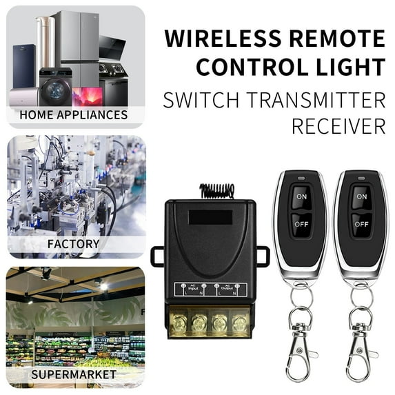 Wireless Remote Control Relay Ac90~