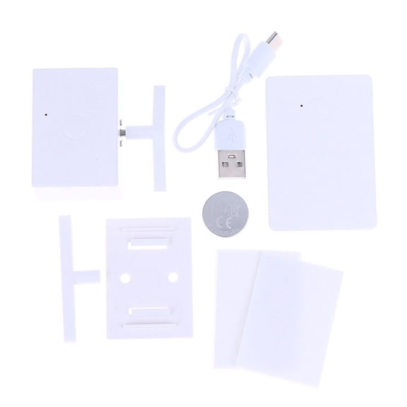 Wireless Remote Control Switch For Lights, Smart Home Automation Controller, No Wiring Needed, Compact Plastic Design, Easy Installation For Indoor Lighting