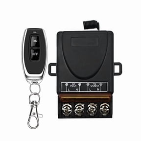 Wireless Remote Control Switch Relay Receiver Off/on Transmitter