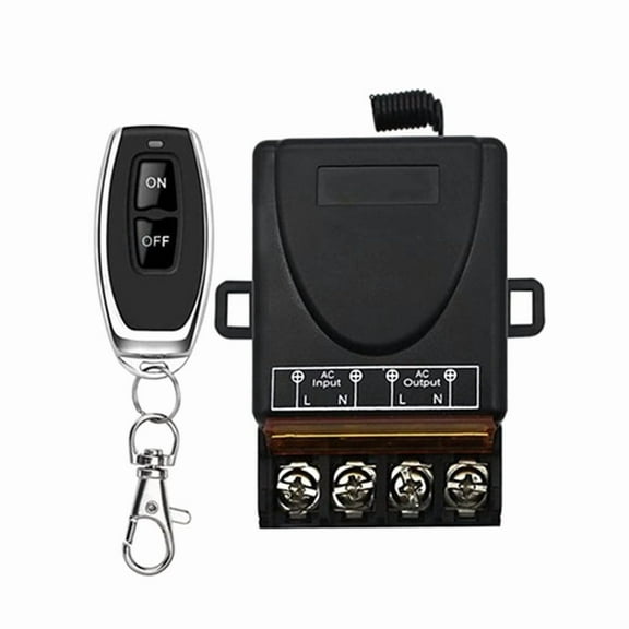 Wireless Remote Control Switch Relay Receiver Off/on Transmitter